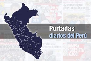 PORTADAS DE PRINCIPALES DIARIOS A NIVEL NACIONAL Y REGIONAL – MARTES 21 DE JUNIO 2022