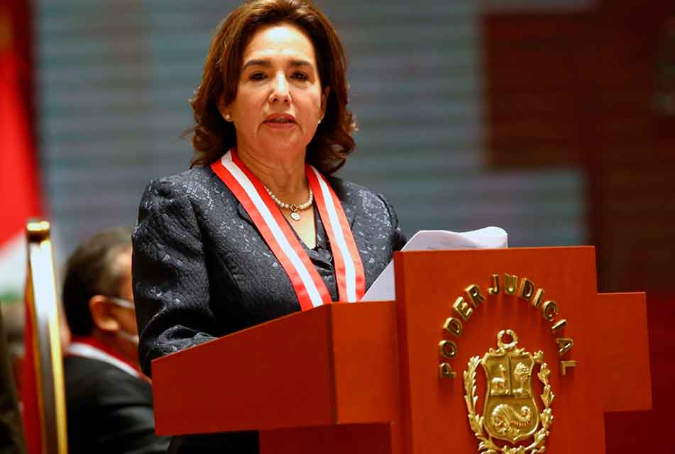 ELVIA BARRIOS: NO ME CORRESPONDE CALIFICAR A PRIORI SI UN HECHO CONSTITUYE DELITO