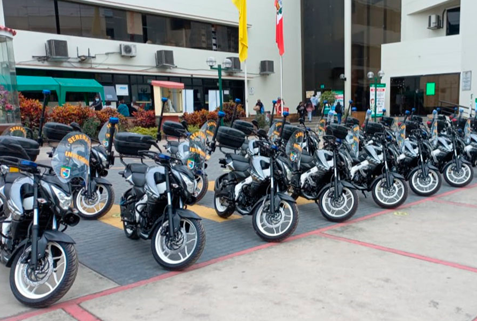 DOS MIL MOTOS SERÁN ENTREGADAS A LAS MUNICIPALIDADES DISTRITALES DE LIMA Y  A LA POLICÍA NACIONAL – RCR Peru