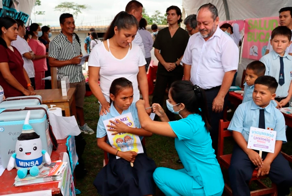 MINSA AMPLÍA HASTA 18 AÑOS VACUNACIÓN CONTRA VIRUS DEL PAPILOMA HUMANO