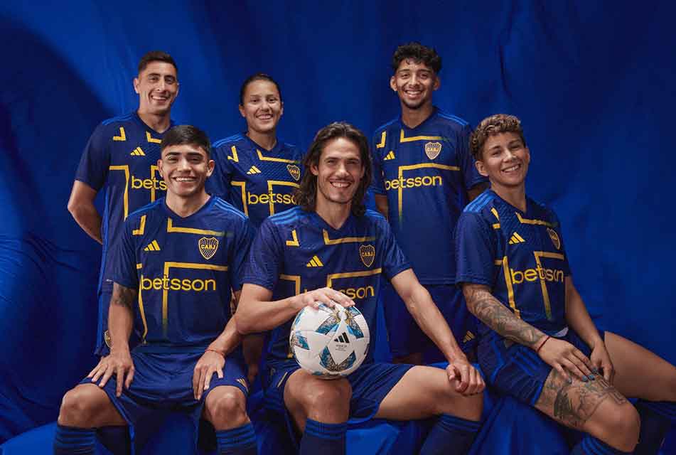 Camiseta oficial de boca juniors best sale