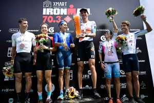 EXPERIMENTADO BRASILEÑO REINALDO COLUCCI Y LA MEXICANA CECILIA PÉREZ GANAN EL XMART HEALTHY LIVING IRONMAN 70.3 LIMA 2024