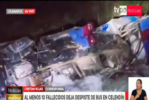 MÁS DE 10 FALLECIDOS DEJA ACCIDENTE DE BUS EN SOROCHUCO CAJAMARCA