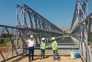 EMPIEZA INSTALACIÓN DE PUENTE BAILEY EN MALINGAS PARA ACABAR CON AISLAMIENTO QUE SUFREN POBLADORES EN ÉPOCAS DE FUERTES LLUVIAS