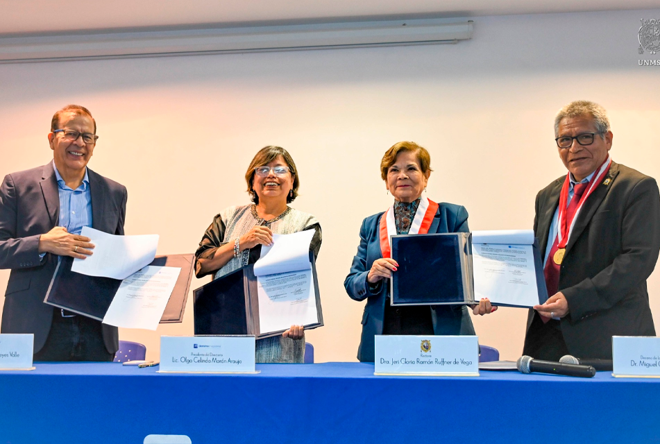 UNMSM Y LA DERRAMA MAGISTERIAL FIRMAN CONVENIO MARCO DE COOPERACIÓN INTERINSTITUCIONAL A FAVOR DEL SECTOR EDUCATIVO DEL PAÍS