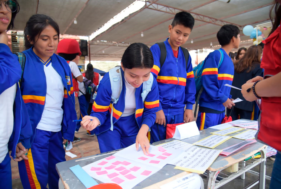 4000 ESCOLARES CAPITALINOS SE SUMAN A CAMPAÑA CONTRA VIOLENCIA ESCOLAR