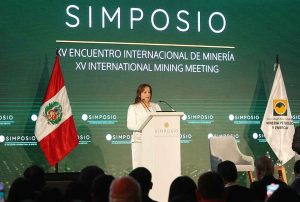 DINA BOLUARTE EN XV SIMPOSIO: “EL RETO DEL PERÚ ES LOGRAR UNA PRODUCCIÓN DE 3 MILLONES DE TONELADAS MÉTRICAS DE COBRE AL CIERRE DEL 2024”