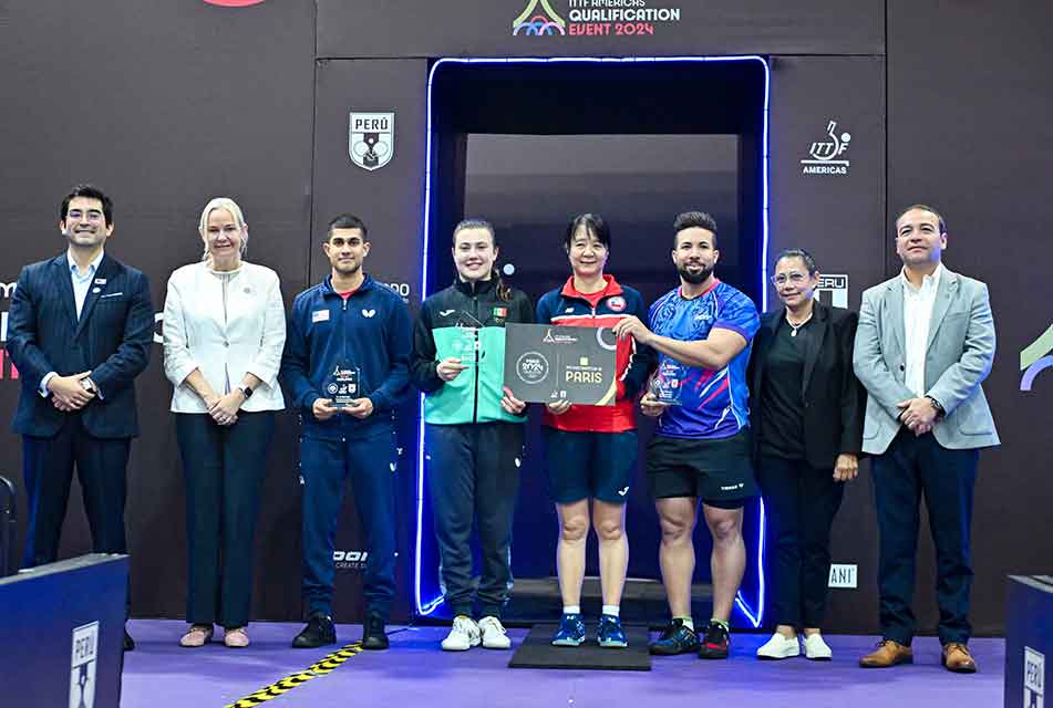 CULMINÓ CON ÉXITO EL PREOLÍMPICO DE TENIS DE MESA REALIZADO EN VIDENA