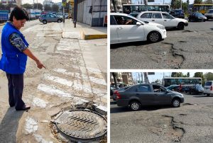 DEFENSORÍA PIDE A MUNICIPALIDAD DE LIMA REALIZAR OBRAS DE MANTENIMIENTO EN VÍAS DE LA ZONA NORTE