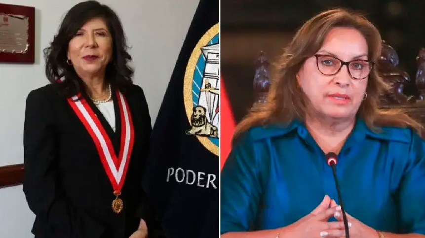 JANET TELLO, PRESIDENTA DEL PODER JUDICIAL, DESESTIMA INVITACIÓN DE DINA BOLUARTE PARA IR AL VATICANO