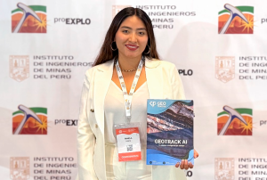GANADORA DE LA CANTERA DEL IIMP PRESENTÓ PROYECTO INNOVADOR EN PROEXPLO 2025