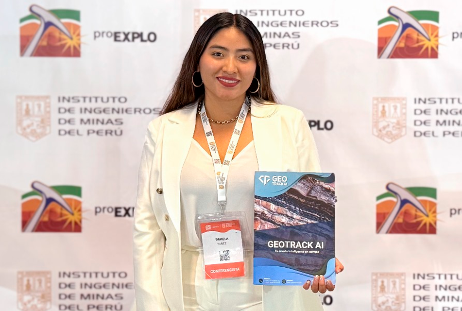 GANADORA DE LA CANTERA DEL IIMP PRESENTÓ PROYECTO INNOVADOR EN PROEXPLO 2025