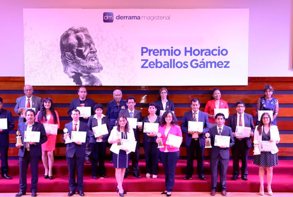 PREMIO NACIONAL HORACIO ZEBALLOS GÁMEZ ES UNA TRADICIÓN CULTURAL Y EDUCATIVA