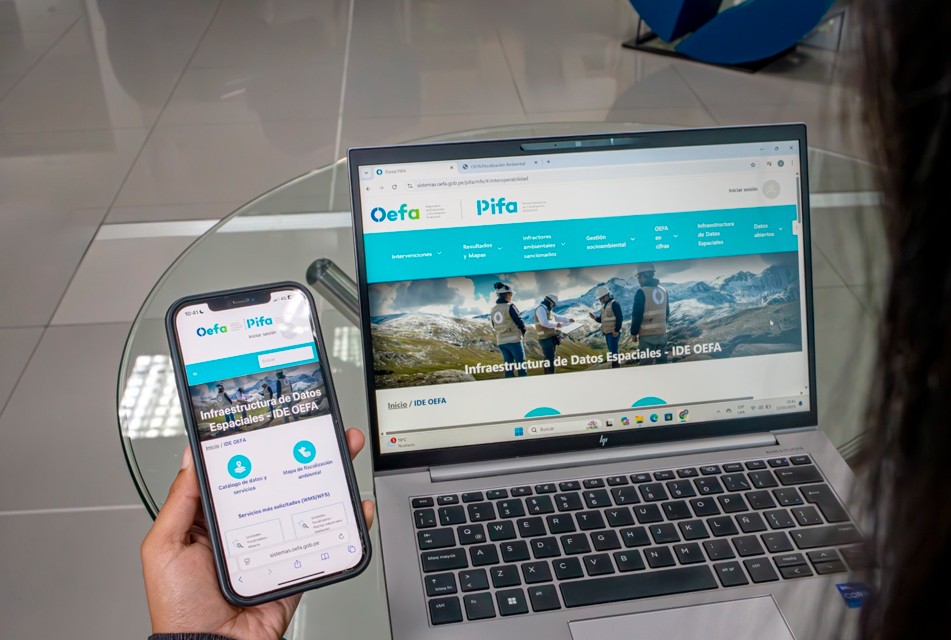 OEFA REFUERZA LA TRANSPARENCIA EN FISCALIZACIÓN AMBIENTAL CON INFRAESTRUCTURA DE DATOS ESPACIALES