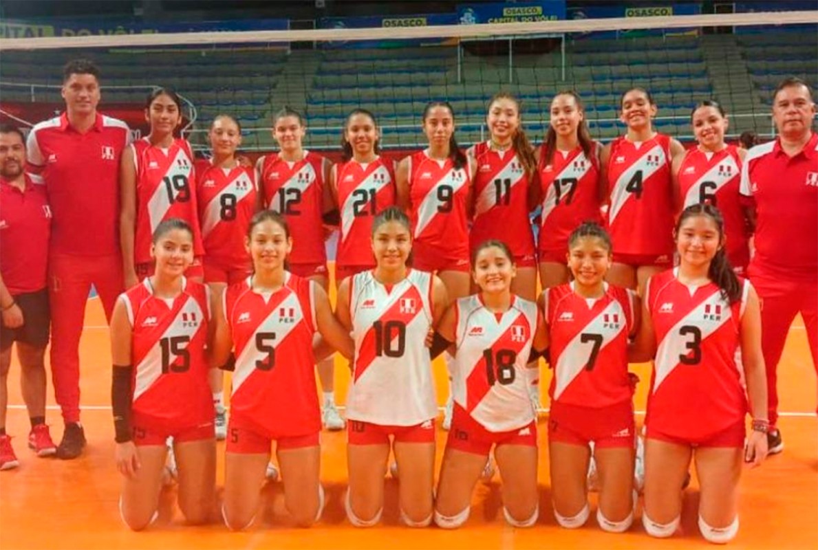SELECCIÓN DE VÓLEY U19 GANÓ EN SU CUARTO DUELO DE LA GIRA DE PREPARACIÓN