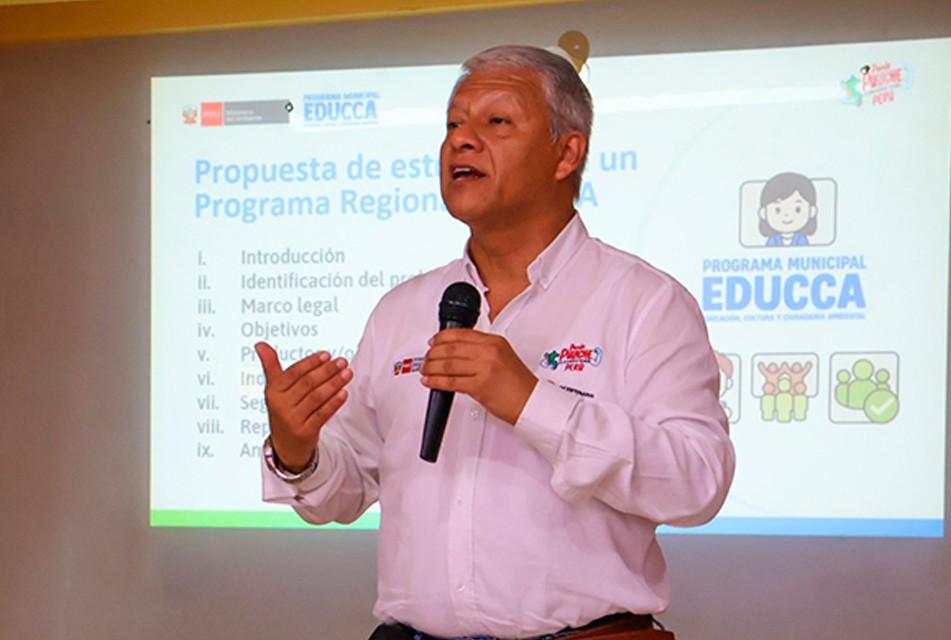 MINAM IMPULSA PROGRAMA REGIONAL EDUCCA EN UCAYALI, HUÁNUCO, ÁNCASH, PIURA Y TUMBES