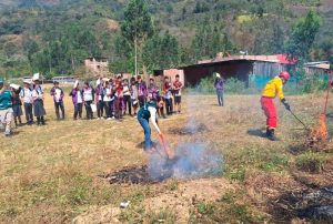INDECI REALIZARÁ SIMULCRO EN CAJAMARCA CONTRA INCENDIOS FORESTALES ESTE 27 JUNIO
