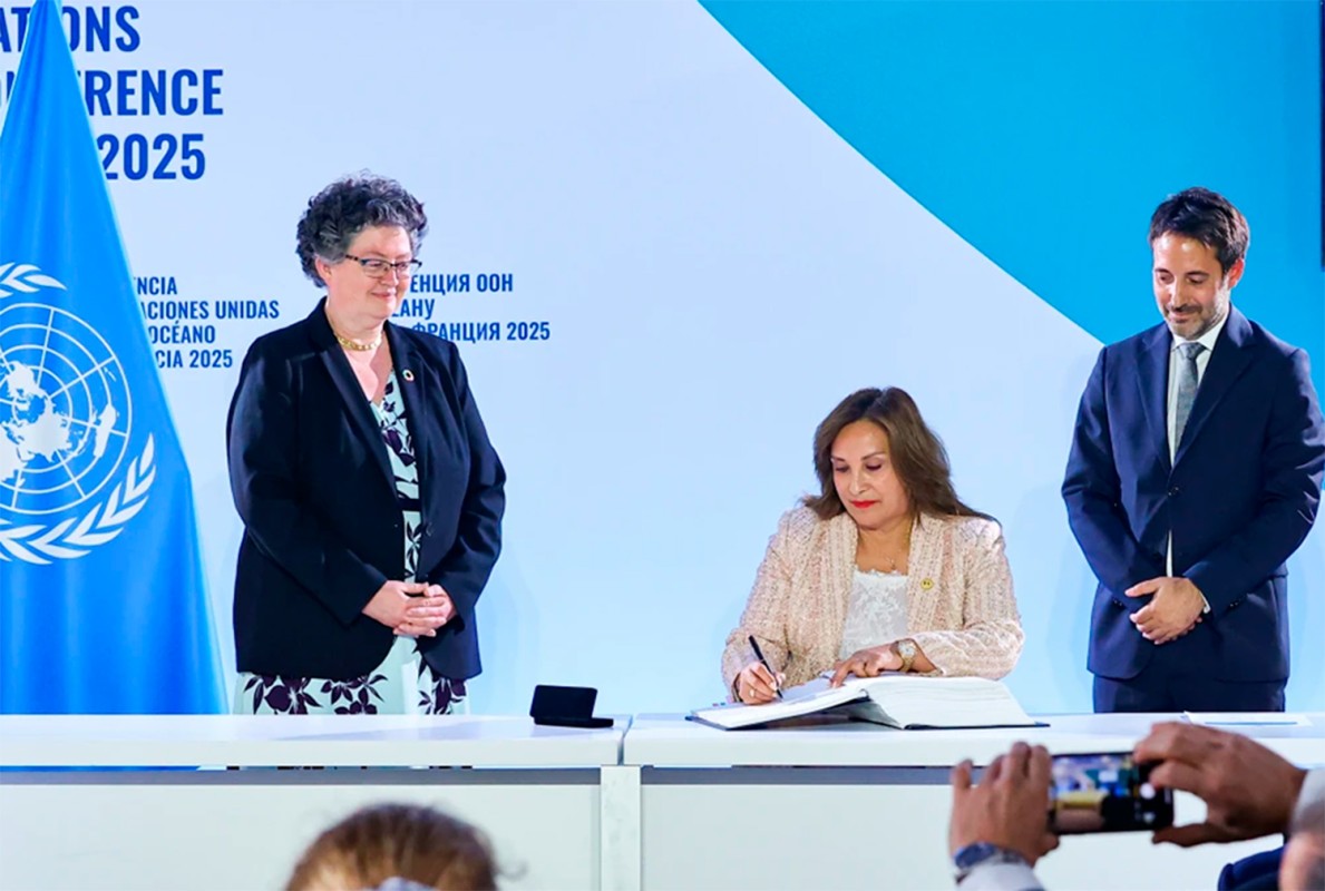 AFIRMAN QUE TRATADO DE ALTA MAR FIRMADO POR LA PRESIDENTA DINA BOLUARTE PONE EN RIESGO LA SOBERANÍA NACIONAL