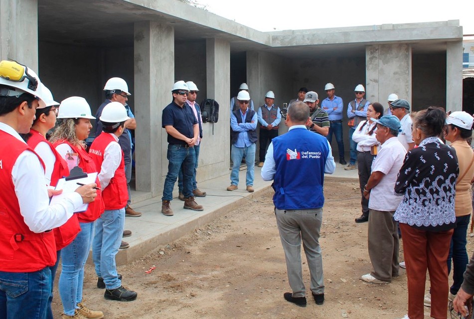 DEFENSORÍA DEL PUEBLO SOLICITA URGENTE ATENCIÓN DE EXPEDIENTE TÉCNICO PARA OBRAS DE SANEAMIENTO EN 12 PUEBLOS JÓVENES EN CHICLAYO