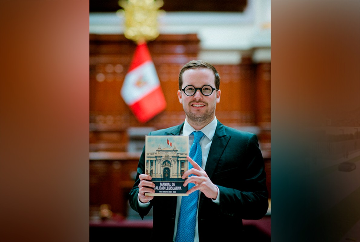 CONGRESISTA CAVERO PRESENTA PRIMER MANUAL DE CALIDAD LEGISLATIVA QUE PERMITIRÁ UN MAYOR ANÁLISIS PARA LA ELABORACIÓN DE PROYECTOS DE LEY