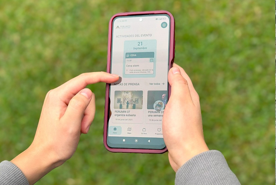 PERUMIN 37: YA PUEDES REVISAR Y ACCEDER A TODA LA INFORMACIÓN DE LA CONVENCIÓN MINERA EN EL APP “EVENTOSIIMP
