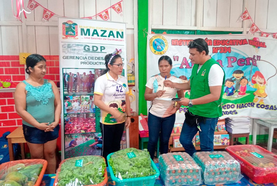 LORETO: MUNICIPALIDAD DE MAZÁN ENTREGA ALIMENTOS FRESCOS PARA COMPLEMENTAR SERVICIO DE ALIMENTACIÓN ESCOLAR