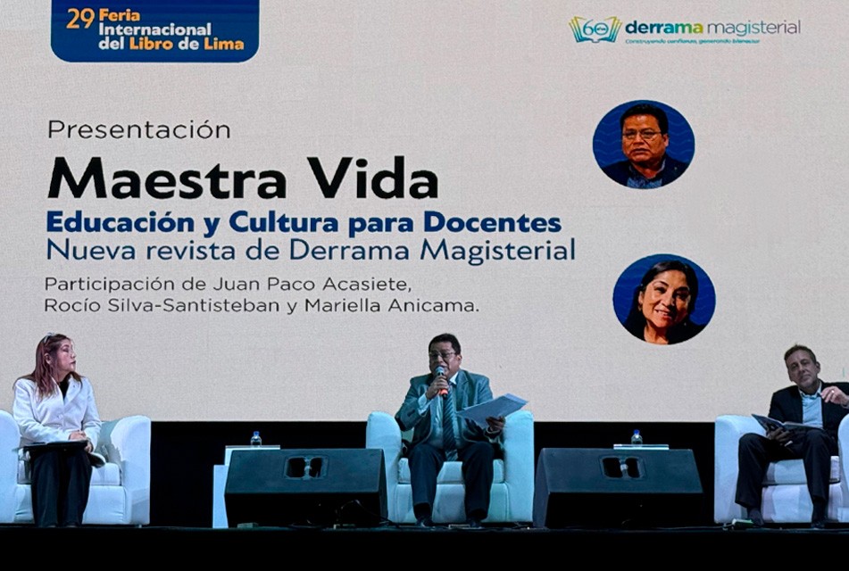 DERRAMA MAGISTERIAL LANZA OFICIALMENTE SU REVISTA “MAESTRA VIDA” CON EL OBJETIVO DE INSPIRAR, ACOMPAÑAR Y VALOR EL ROL DEL DOCENTE EN EL PERÚ