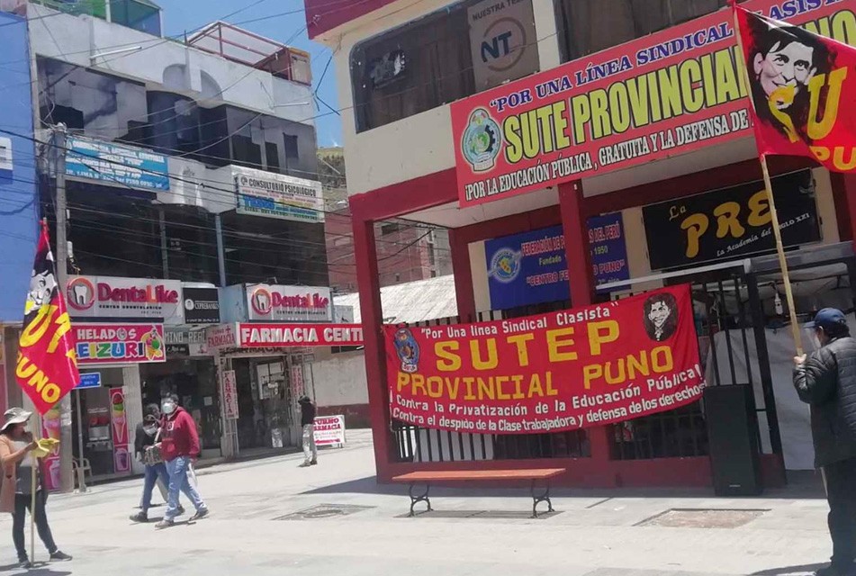 SUTE PUNO: SUELDOS DE MAESTROS SOLO PERMITEN SOBREVIVIR