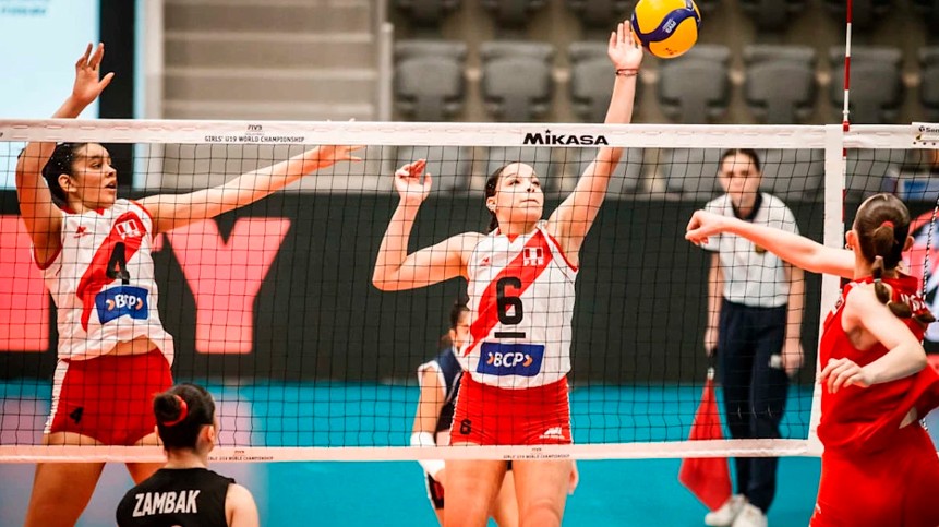 PERÚ CAE EN SU DEBUT EN EL MUNDIAL FEMENINO DE VÓLEY SUB 19