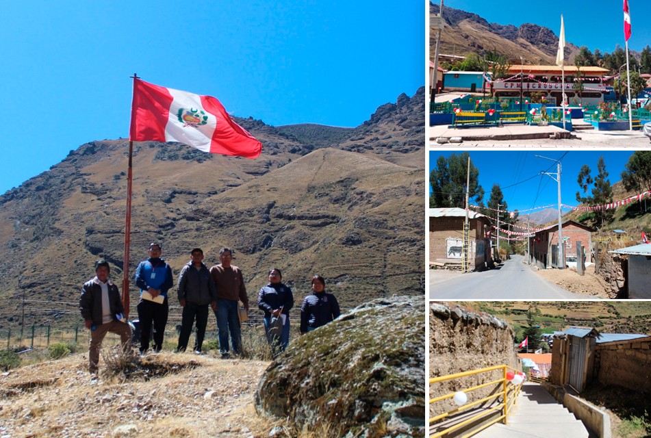 VECINOS SE UNIERON PARA DECORAR SUS BARRIOS EN LA CIUDAD DE OYÓN