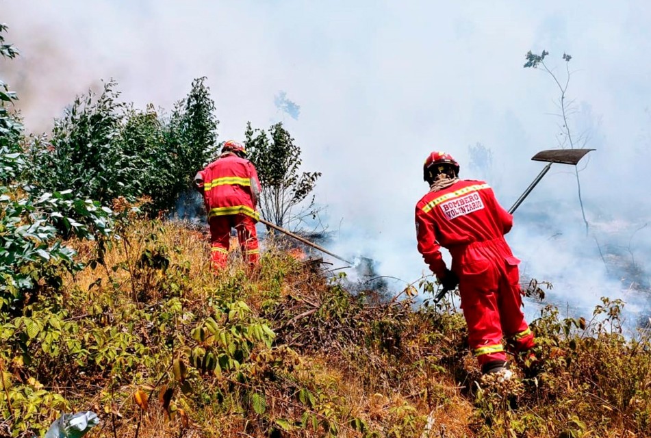 CAJAMARCA INTENSIFICA ACCIONES PREVENTIVAS CONTRA INCENDIOS FORESTALES