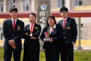 ESTUDIANTES DEL COAR TACNA GANAN MEDALLA DE BRONCE EN COMPETENCIA EN COREA DEL SUR