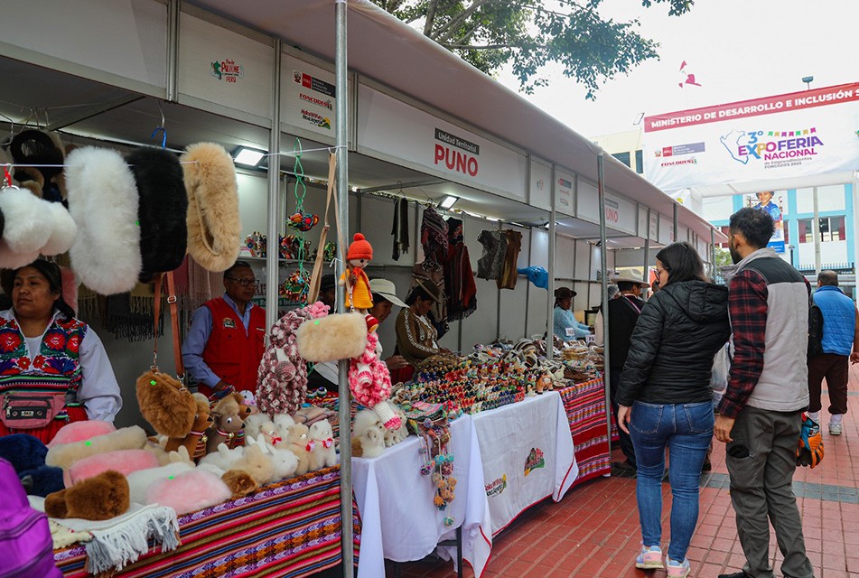 III EXPO FERIA NACIONAL DE FONCODES REÚNE A 80 EMPRENDIMIENTOS RURALES INCLUSIVOS DE UN PAÍS MEGADIVERSO