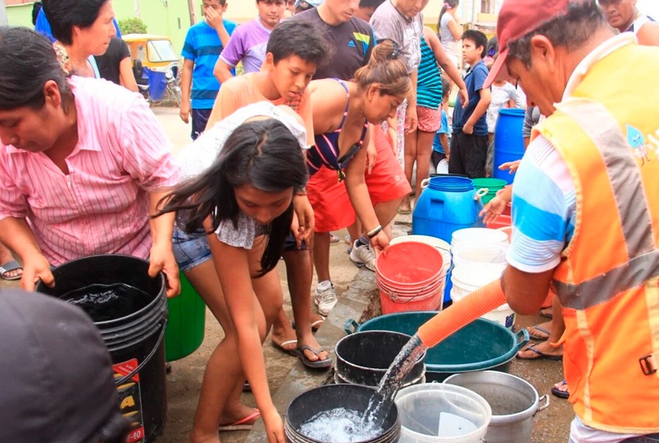 IPE: PIURA SE ENCUENTRAN ENTRE LAS REGIONES QUE MÁS SUFREN EN CALIDAD Y ESCASEZ DEL SUMINISTRO DE AGUA