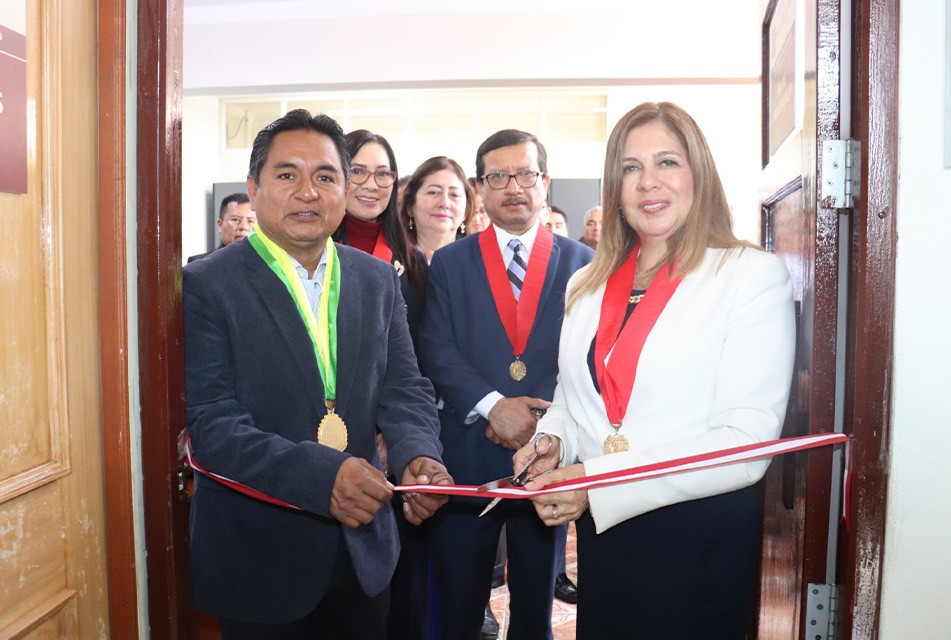 PRESIDENTA DE LA CORTE INAUGURA JUZGADO DE INVESTIGACIÓN PREPARATORIA TRANSITORIO DE PAIJÁN