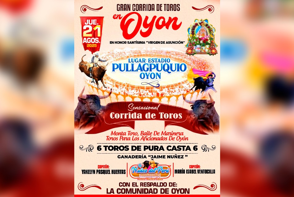 OYÓN CELEBRA CON PASIÓN LA ESPERADA GRAN TARDE TAURINA DE LAS FIESTAS PATRONALES 2025