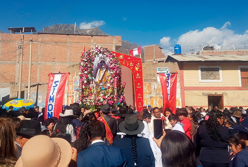 OYÓN REALIZARÁ LA SEXTA NOVENA CON LA COMPAÑÍA DE MINAS BUENAVENTURA EN HONOR A LA SANTÍSIMA VIRGEN DE LA ASUNCIÓN
