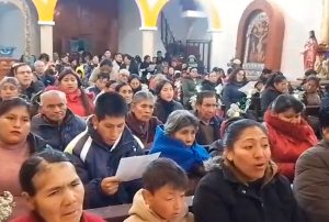 OYÓN CELEBRÓ CON FERVOR LA SEXTA NOVENA EN HONOR A LA VIRGEN DE LA ASUNCIÓN