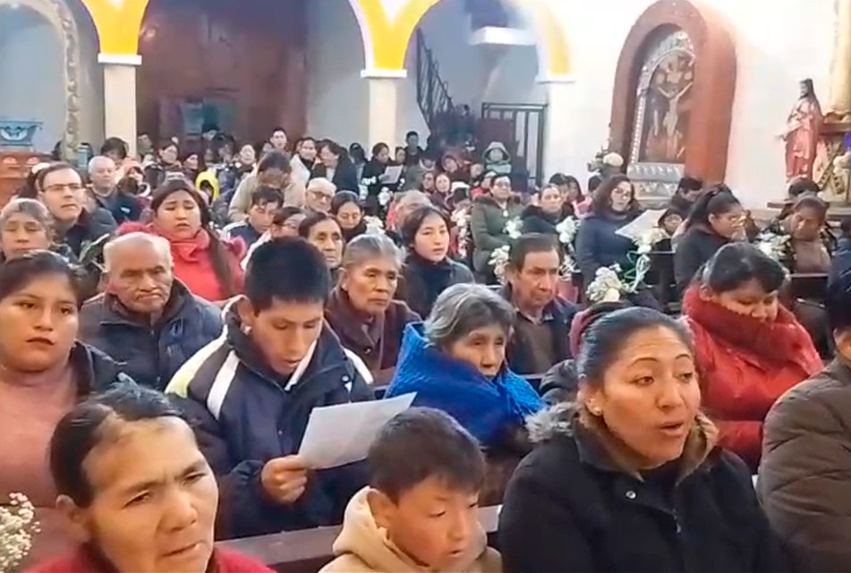OYÓN CELEBRÓ CON FERVOR LA SEXTA NOVENA EN HONOR A LA VIRGEN DE LA ASUNCIÓN