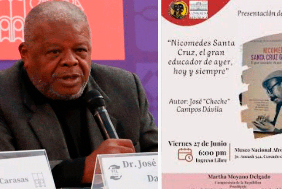 JOSÉ CAMPOS DÁVILA SEÑALA QUE NICOMEDES SANTA CRUZ ES EL "GRAN EDUCADOR DE AYER, HOY Y SIEMPRE"
