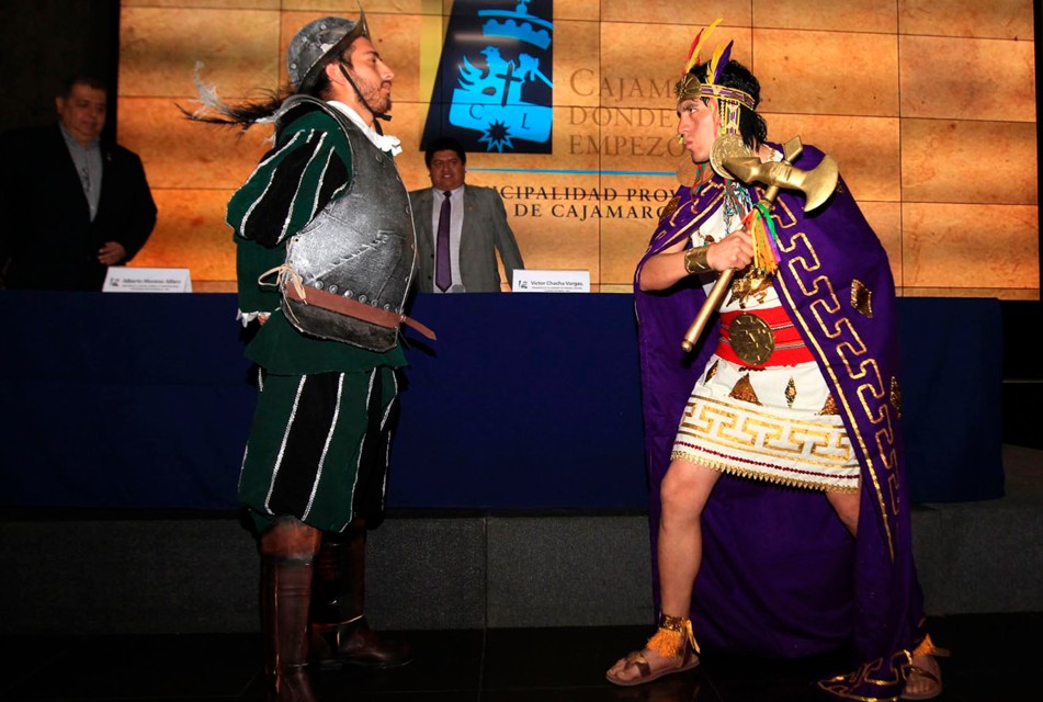 CAJAMARCA ALISTA EL ENCUENTRO DE DOS MUNDOS ENTRE LA CULTURA ESPAÑOLA Y LA CULTURA INCA PARA EL 15 Y 16 DE NOVIEMBRE
