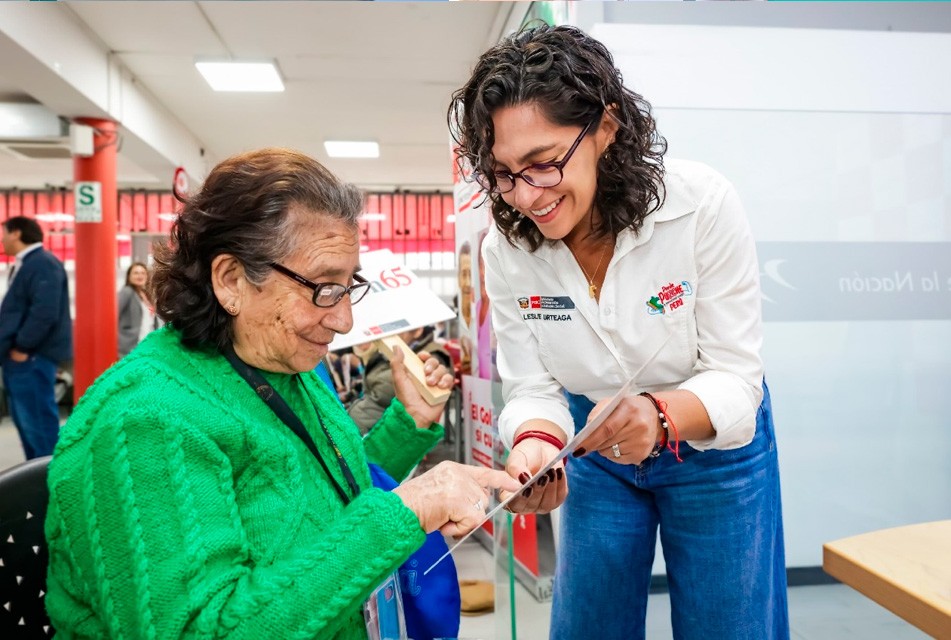 MIDIS: MÁS DE 230 MIL ADULTOS MAYORES INGRESARON AL PADRÓN DE PENSIÓN 65 EN LOS TRES ÚLTIMOS AÑOS