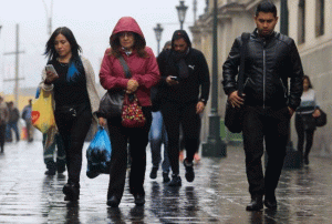SENAMHI: SENSACIÓN DE FRÍO Y HUMEDAD EN LIMA Y COSTA SUR SE INCREMENTARÁN AÚN MÁS DEL 22 AL 25 DE AGOSTO