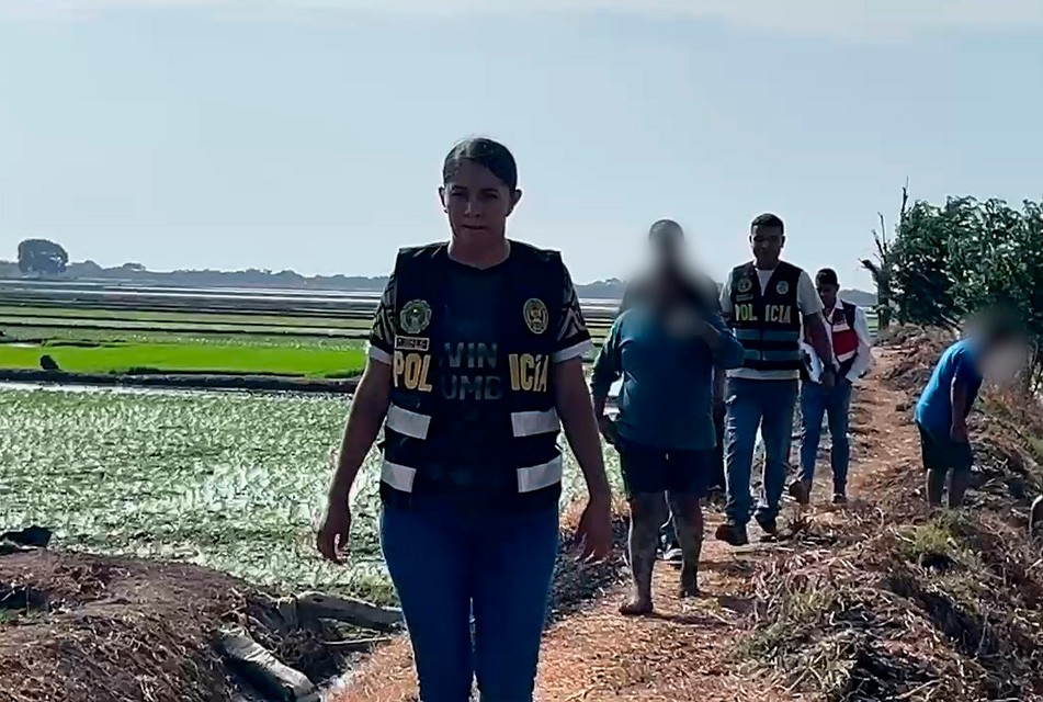 TUMBES: SUNAFIL REALIZA INSPECCIÓN PARA VERIFICAR TRABAJO INFANTIL EN CAMPOS DE ARROZ DEL DISTRITO DE CORRALES