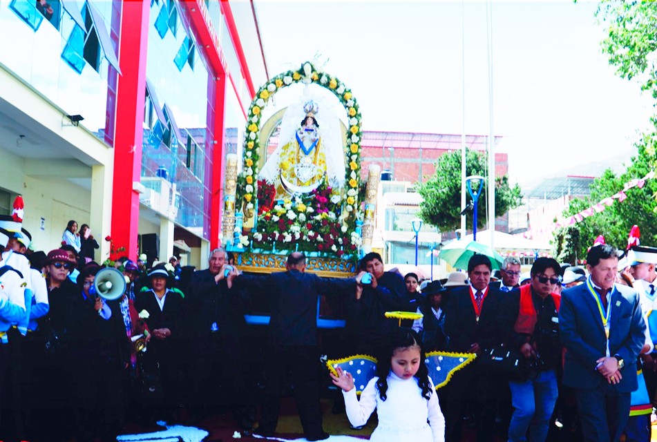 OYÓN: CELEBRAN FESTIVIDAD DE LA SANTÍSIMA VIRGEN DE LA ASUNCIÓN