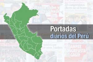 PORTADAS DE PRINCIPALES DIARIOS A NIVEL NACIONAL Y REGIONAL – VIERNES 12 DE SEPTIEMBRE DE 2025
