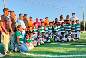 “BUENAVENTURA REALIZA LABOR ESTUPENDA AL INAUGURAR ACADEMIA DEPORTIVA EN TAMBOGRANDE”
