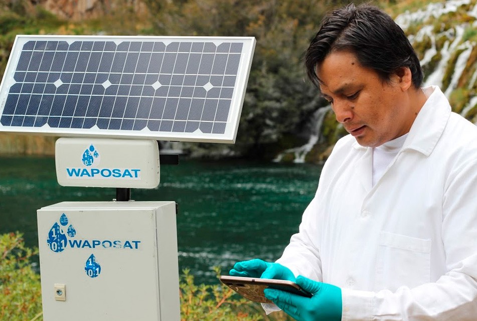 “WAPOSAT PURIFICA EL AGUA A BAJO COSTO EN ZONAS RURALES”