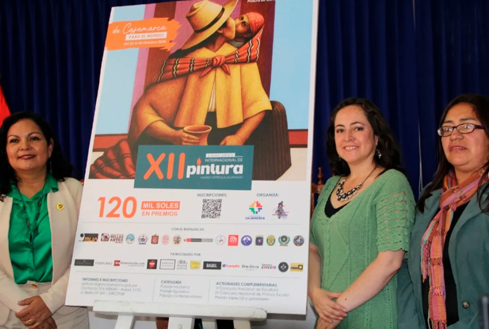 CAJAMARCA VIVE UNA FIESTA DEL COLOR CON XII CONCURSO INTERNACIONAL DE PINTURA