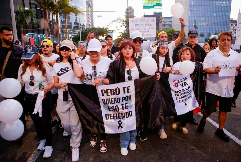 ARTISTAS POR LA PAZ EXIGE PROTECCIÓN Y MEDIDAS URGENTES AL GOBIERNO ANTE EL AUMENTO DE LA INSEGURIDAD CIUDADANA QUE VIENE AFECTANDO AL SECTOR ARTÍSTICO